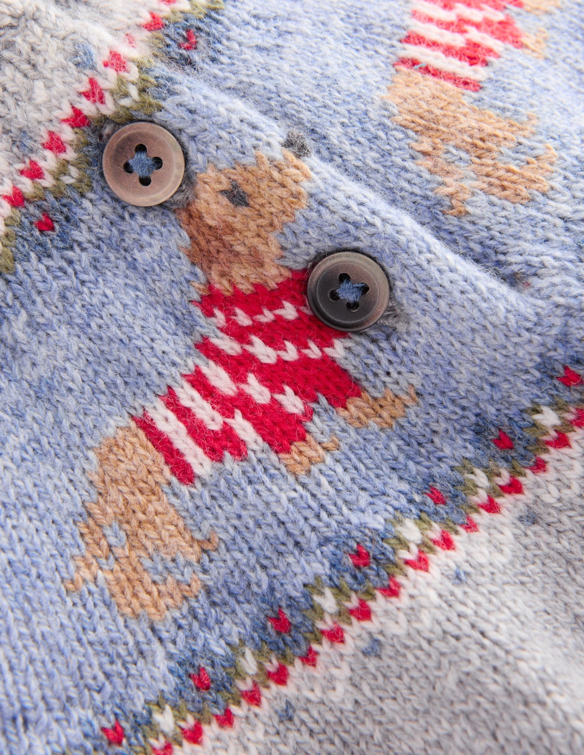 Fair isle Sweater-Grey Marl Puppy - Image 3