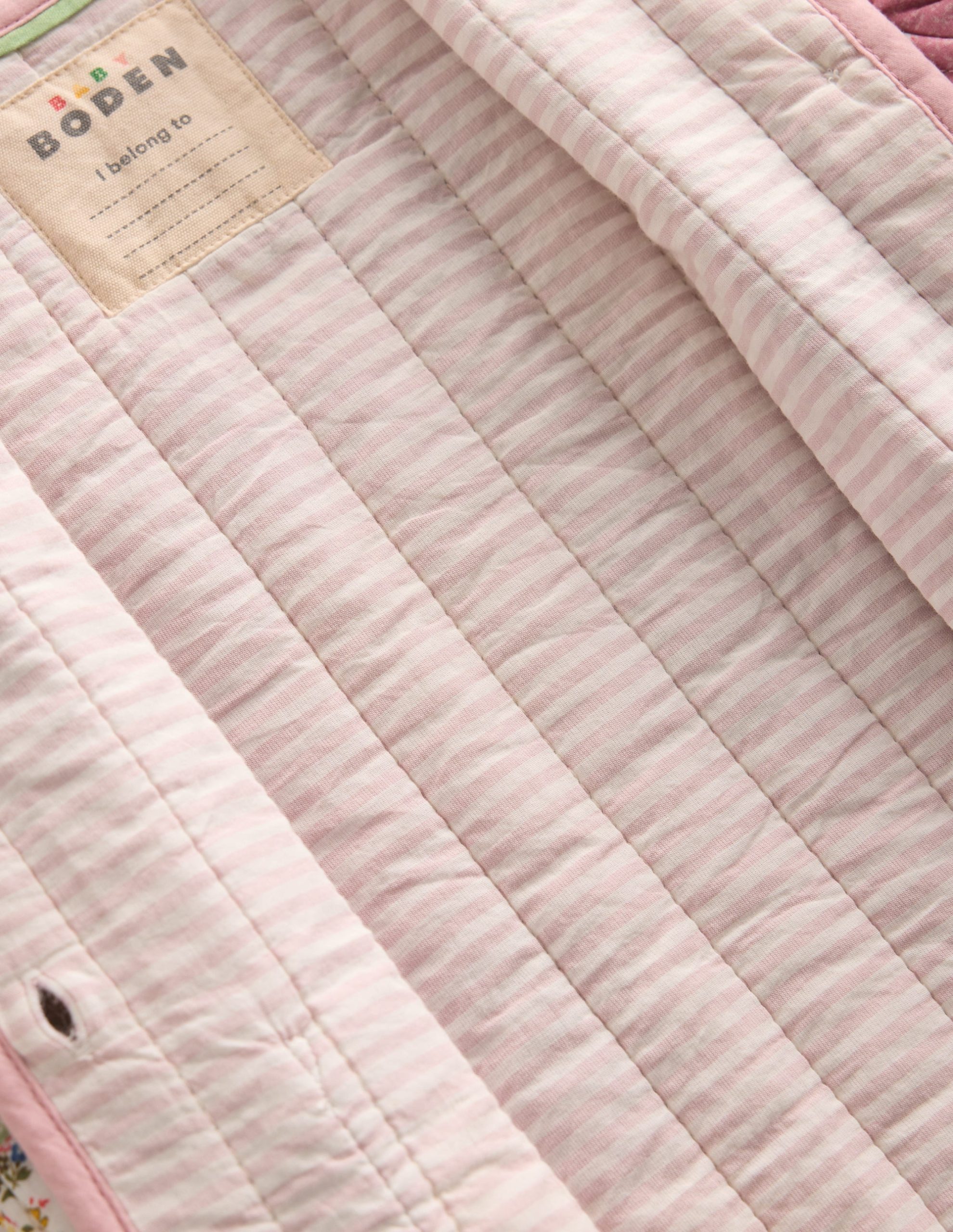 Quilted Jacket-Multi Patchwork Print - Image 4