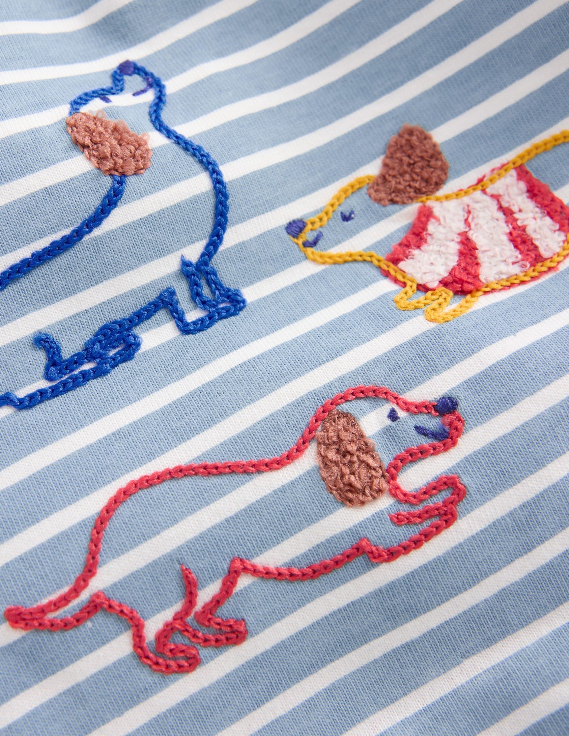 Appliqué Jersey Play Set-Blue Puppy - Image 3