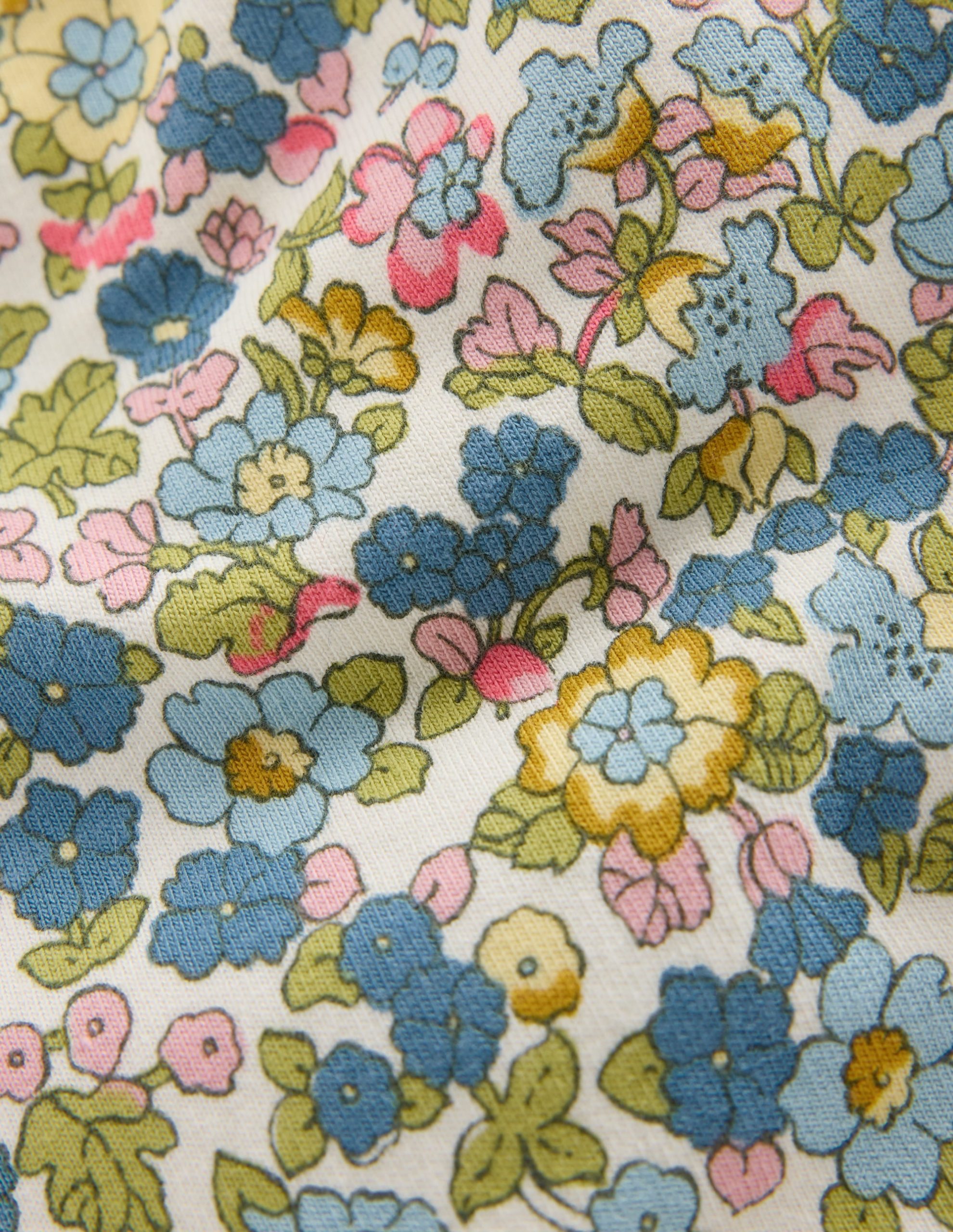 Jersey Pull-on Pants-Blue Ditsy Floral - Image 3