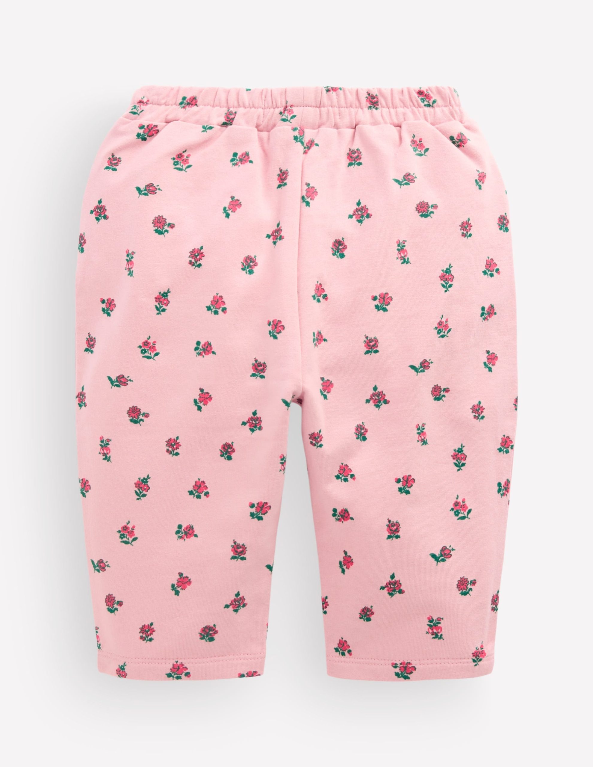 Jersey Pull-on Pants-Pink Vintage Ditsy Floral - Image 2