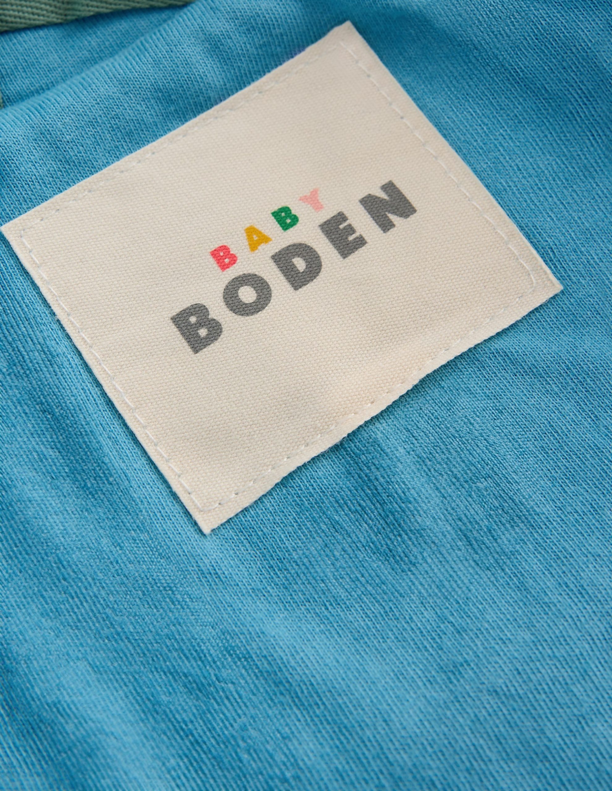 Embroidered Borg Jacket-Brown Multi Tractors - Image 5