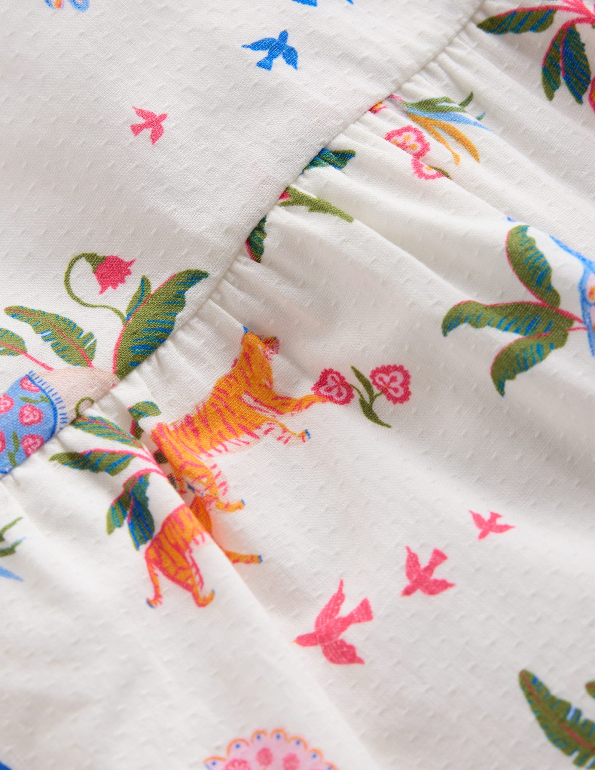 Woven Bloomers Play Set-Ivory Small Tropical Animals - Image 3