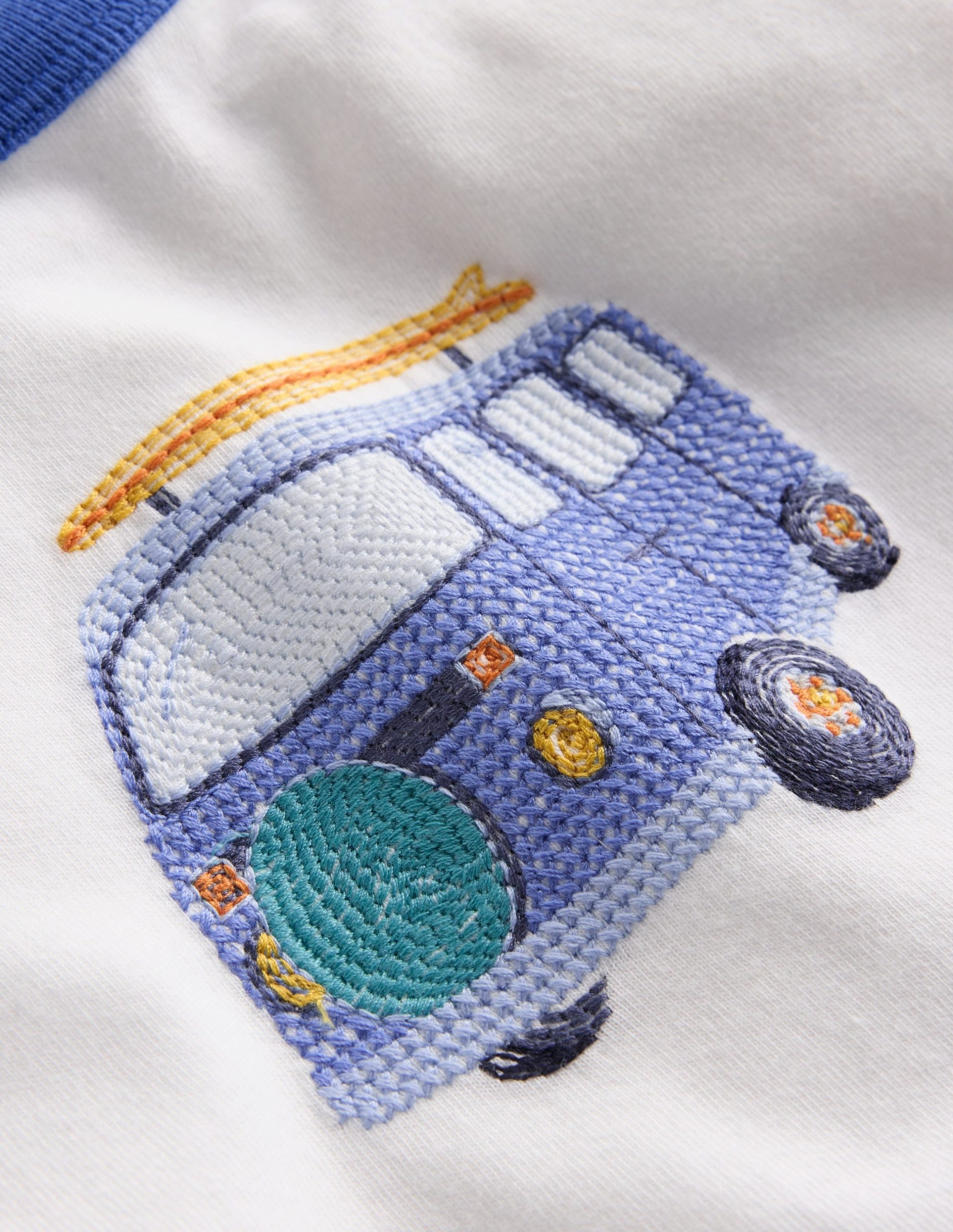 Logo Jersey Play Set-Blue Camper Van Stripe - Image 3