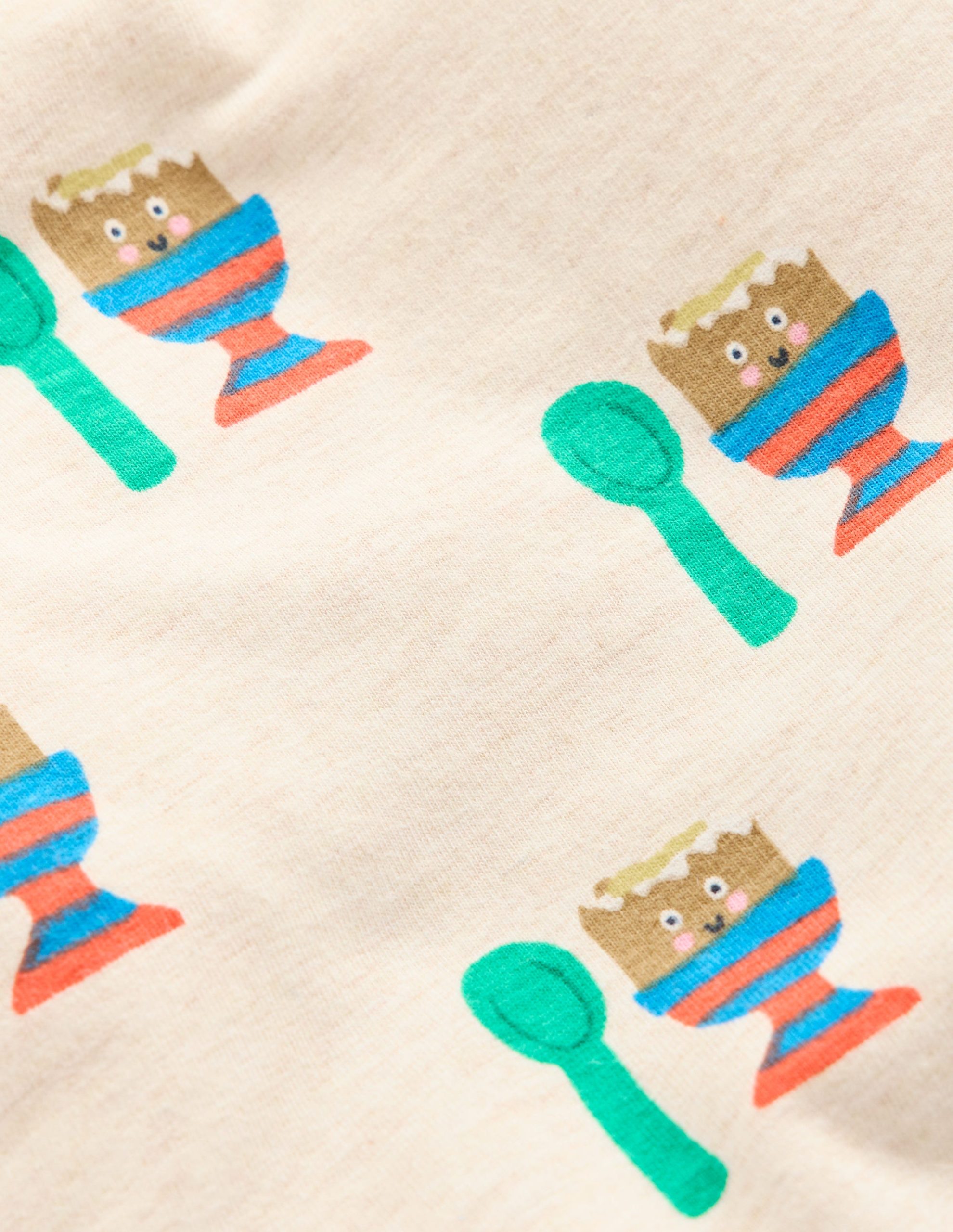 Sweatshirt Play Set-Oatmeal Marl Dippy Egg - Image 3
