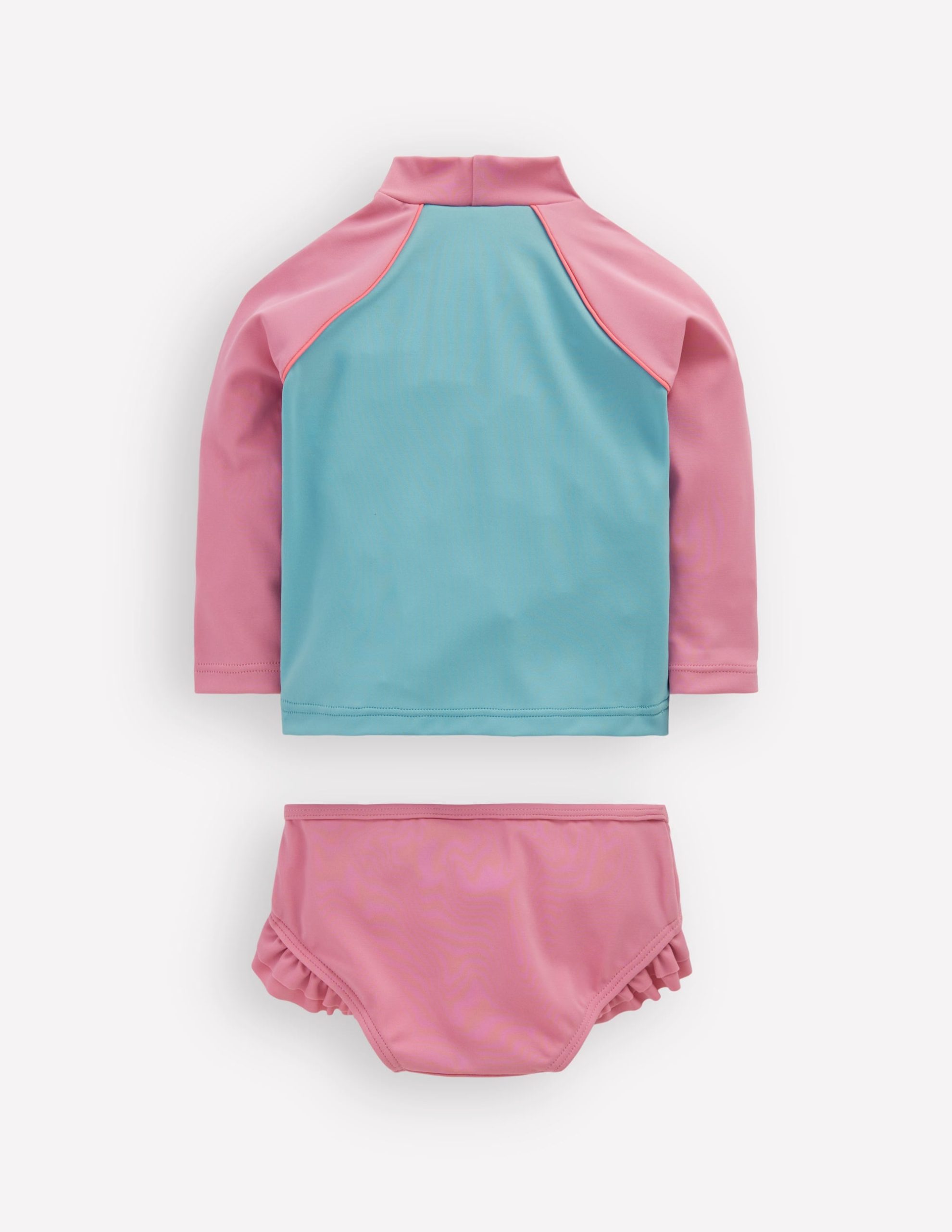 Logo Rash Vest Set-Pink Patchwork Sun - Image 2
