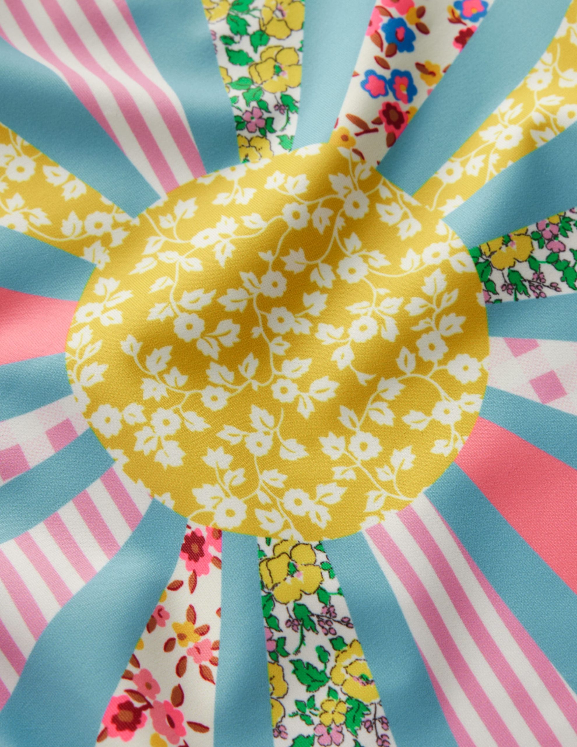 Logo Rash Vest Set-Pink Patchwork Sun - Image 3