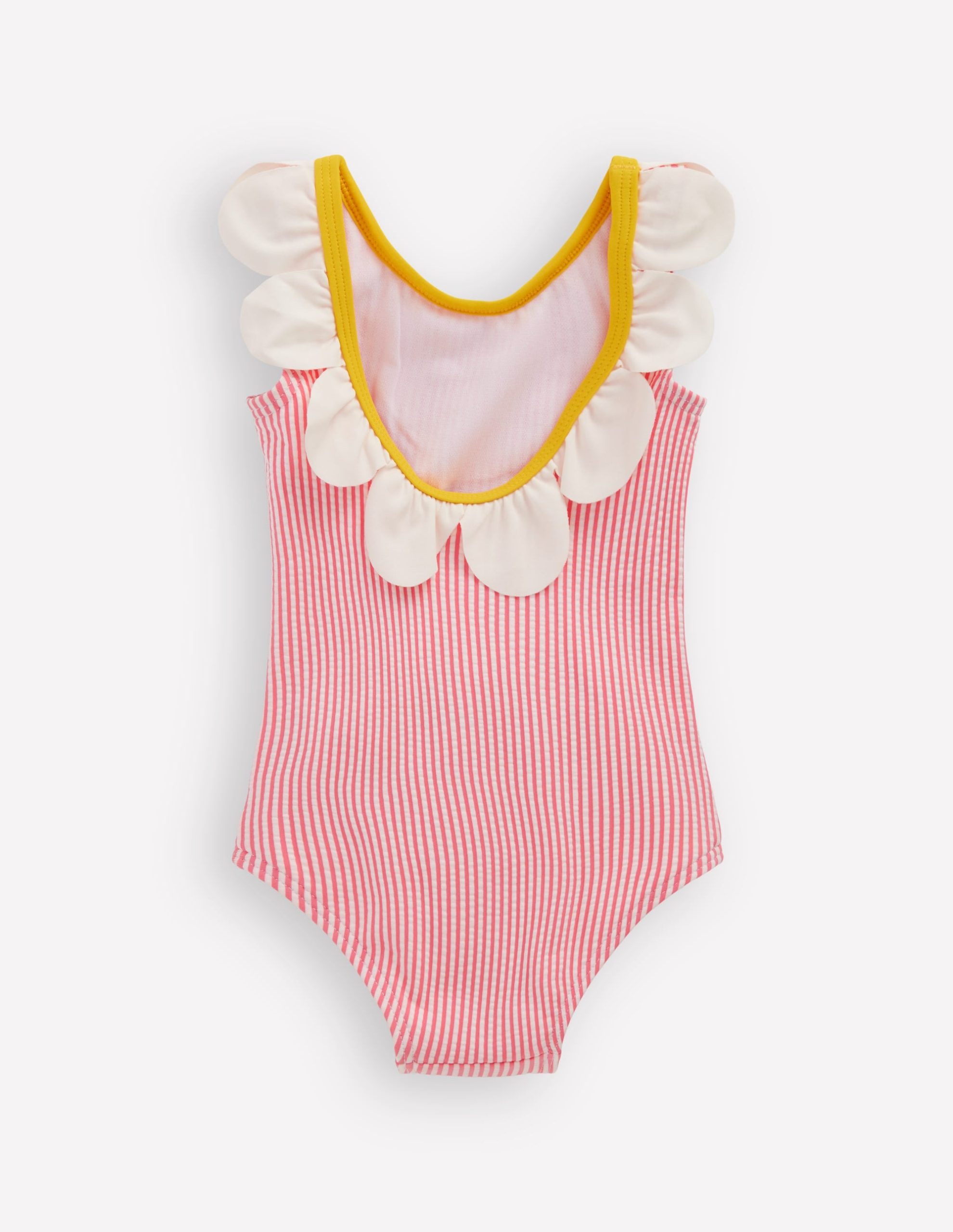 Novelty Swimsuit-Salmon Pink Flower - Image 2