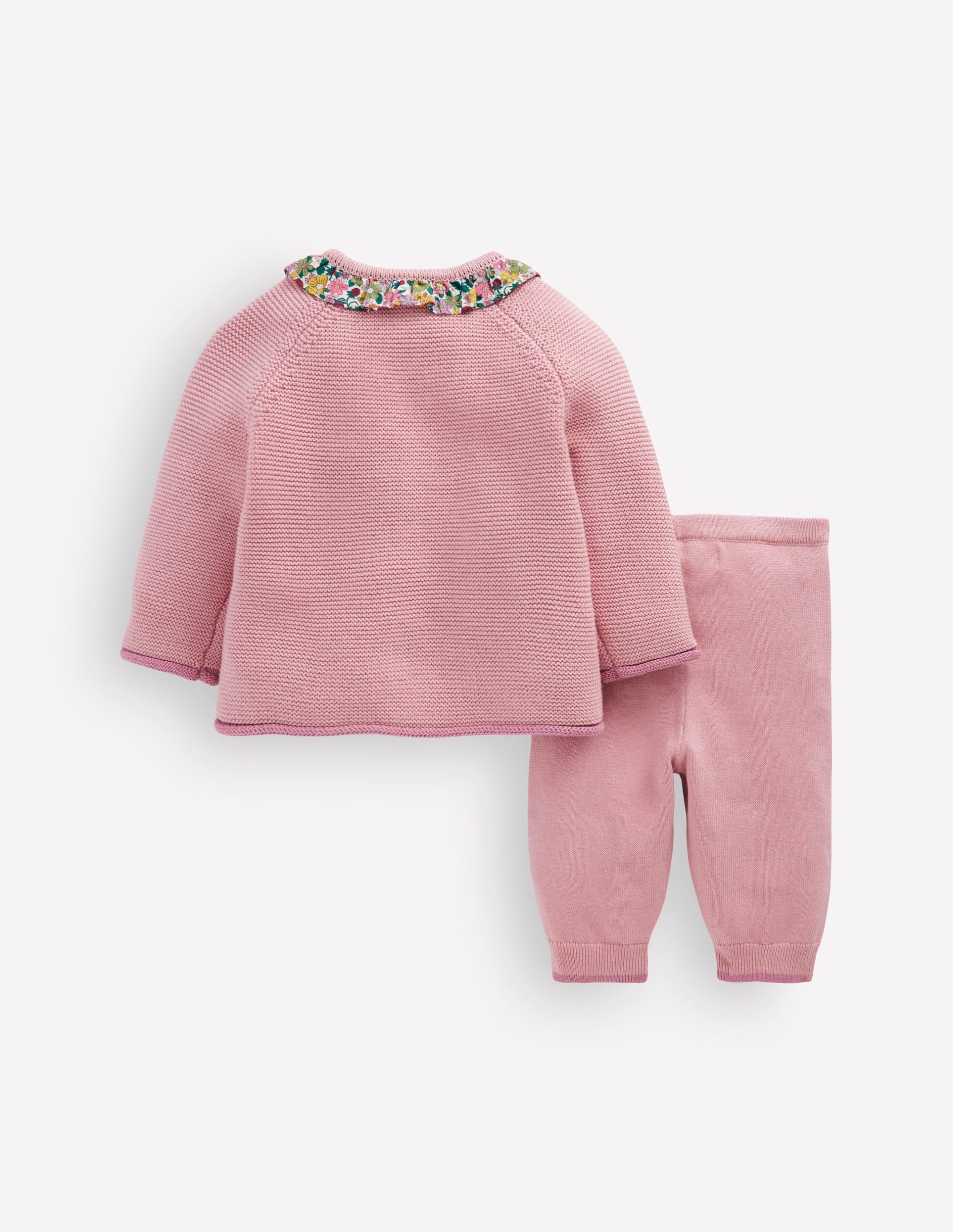 Pretty Knitted Play Set-Vintage Pink Marl - Image 2