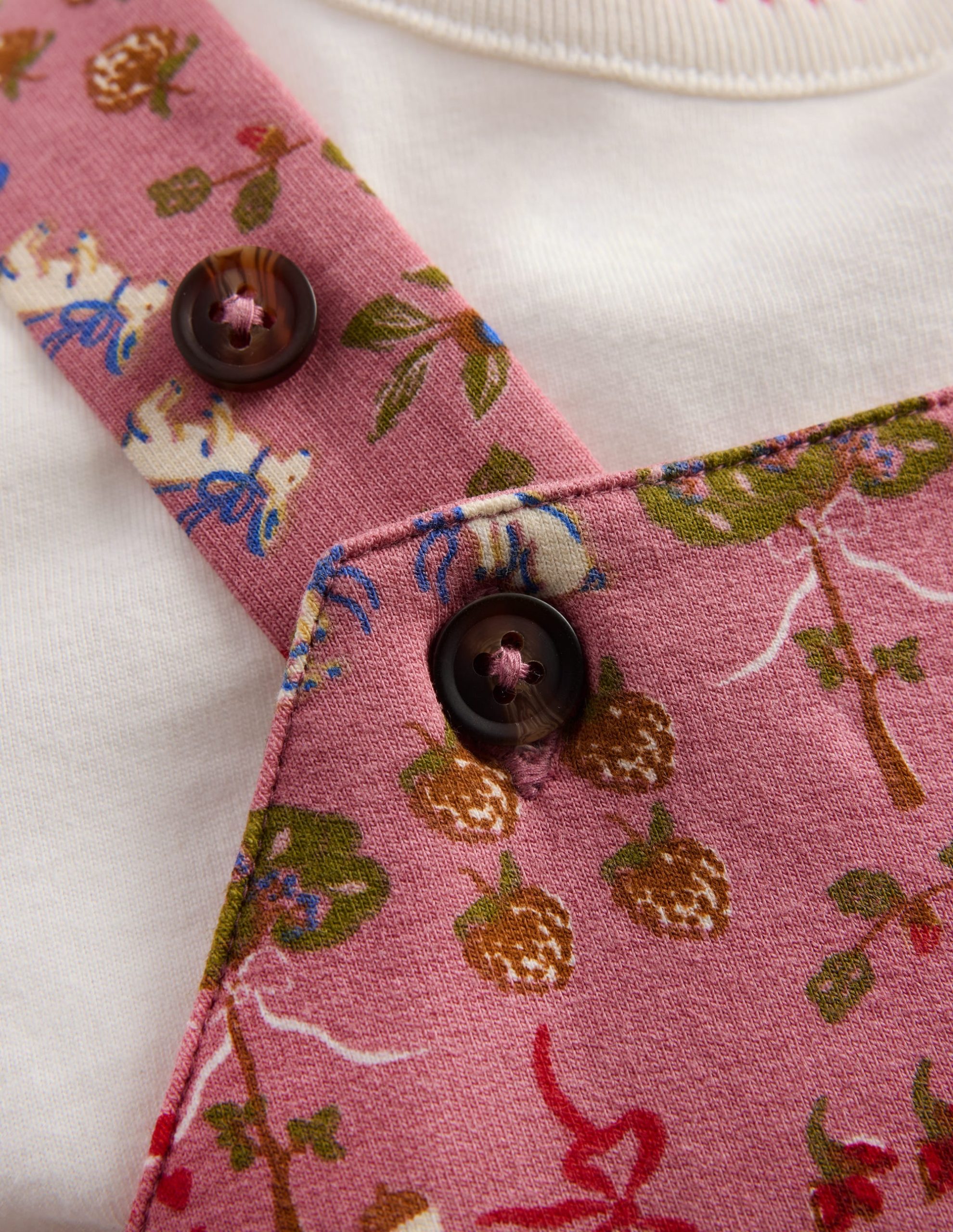 Jersey Overalls Set-Pink Woodland - Image 3