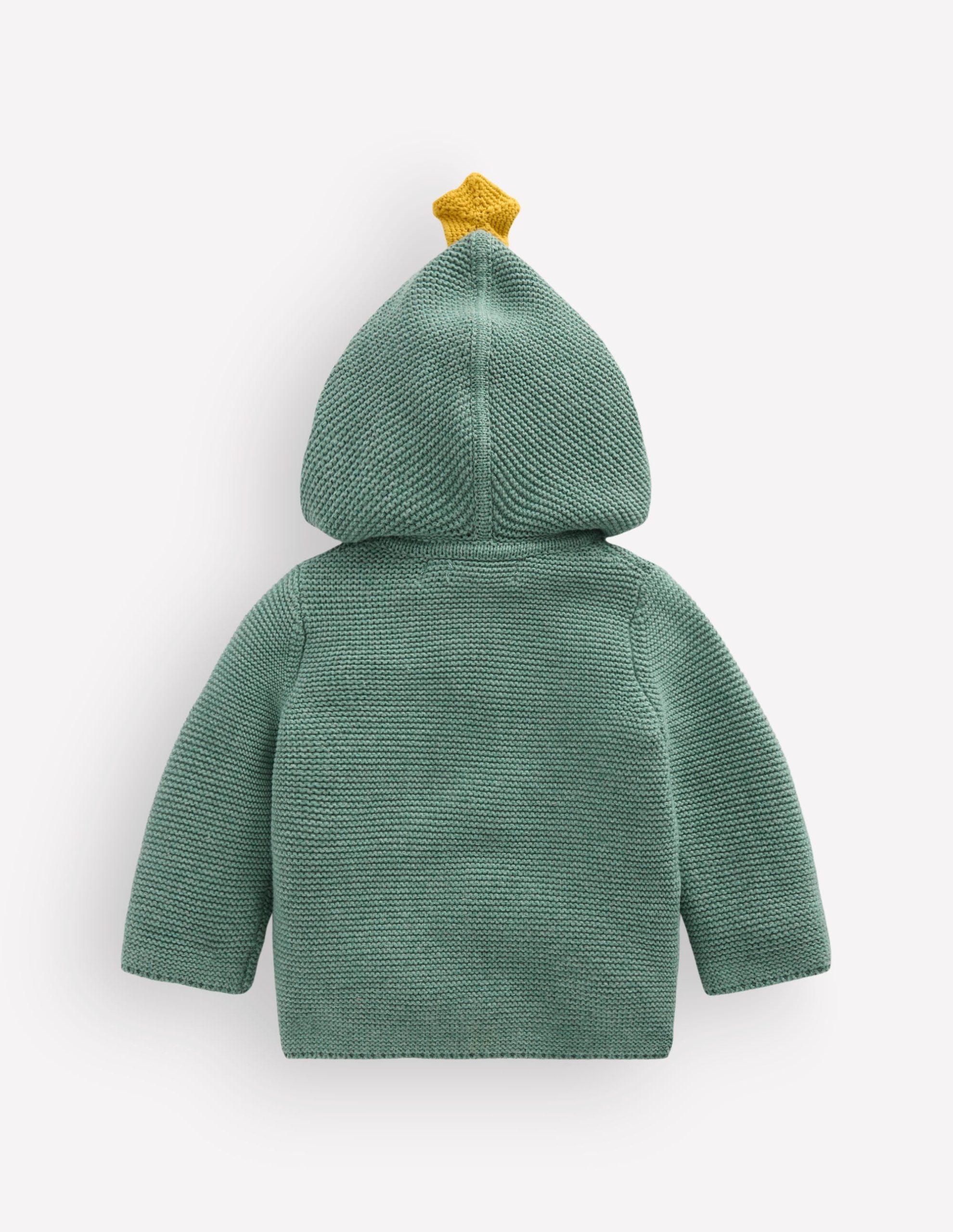 Novelty Cotton Knitted Jacket-Green Christmas Tree - Image 2
