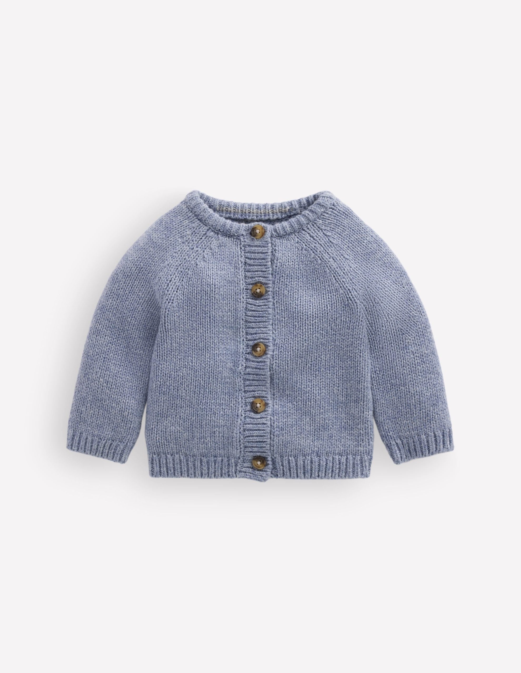 Chunky Cardigan-Glacier Blue Marl - Image 2