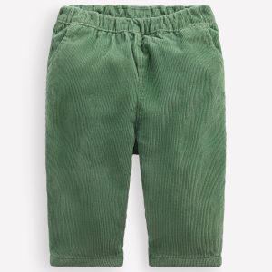 Cotton Cord Pants-Green