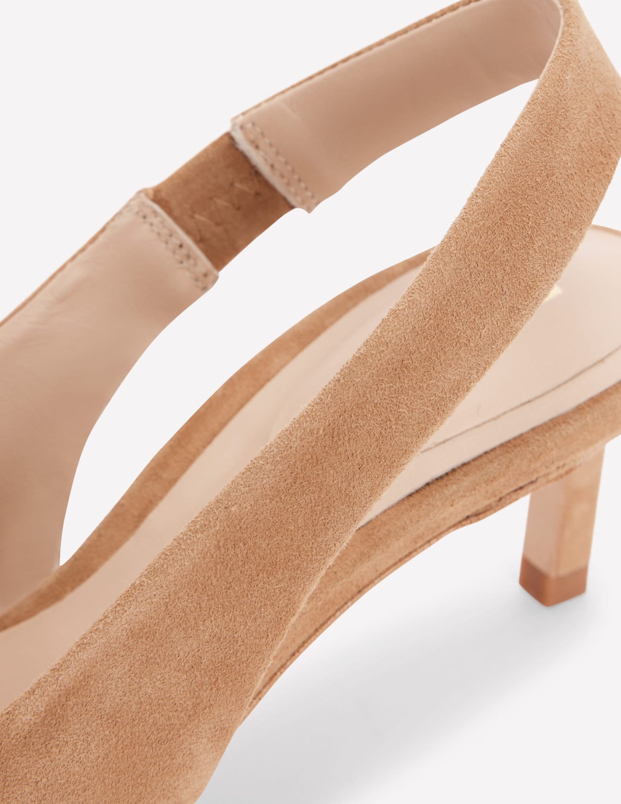 Hope Slingback Heels-Macchiato Suede - Image 5