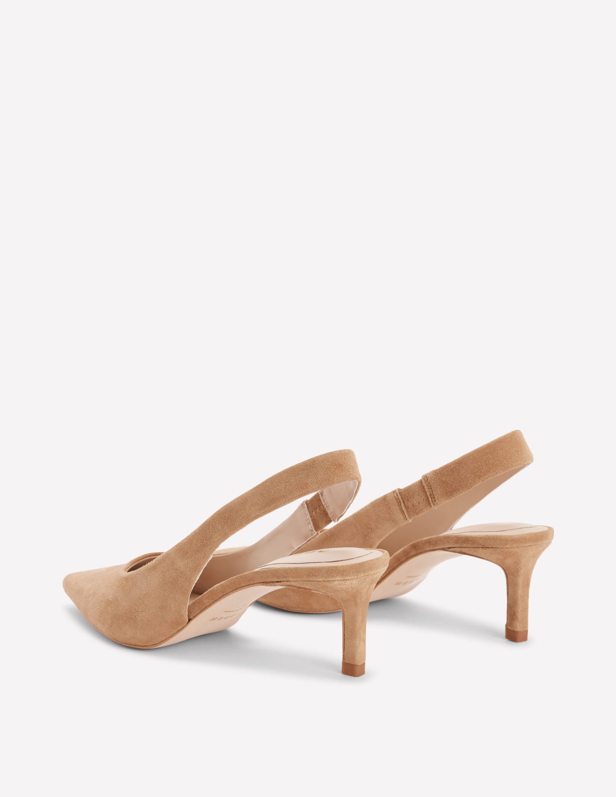 Hope Slingback Heels-Macchiato Suede - Image 6