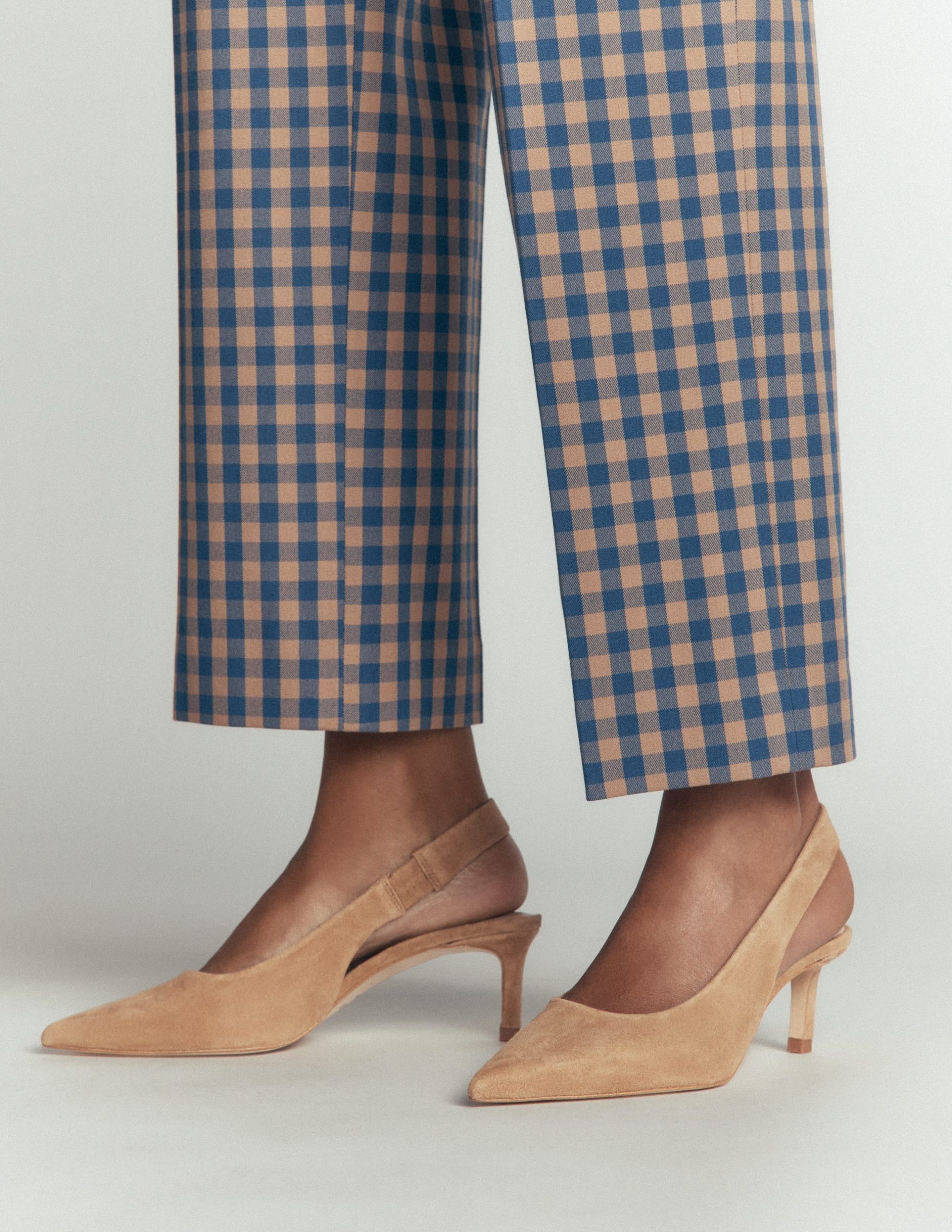 Hope Slingback Heels-Macchiato Suede - Image 2
