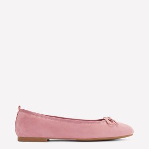 Patti Round Toe Ballet Flats-Blush