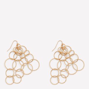 Ring Mega Earrings-Gold