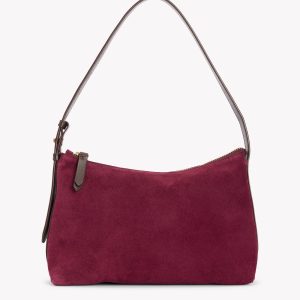 Allegra Slouchy Small Bag-Burgundy