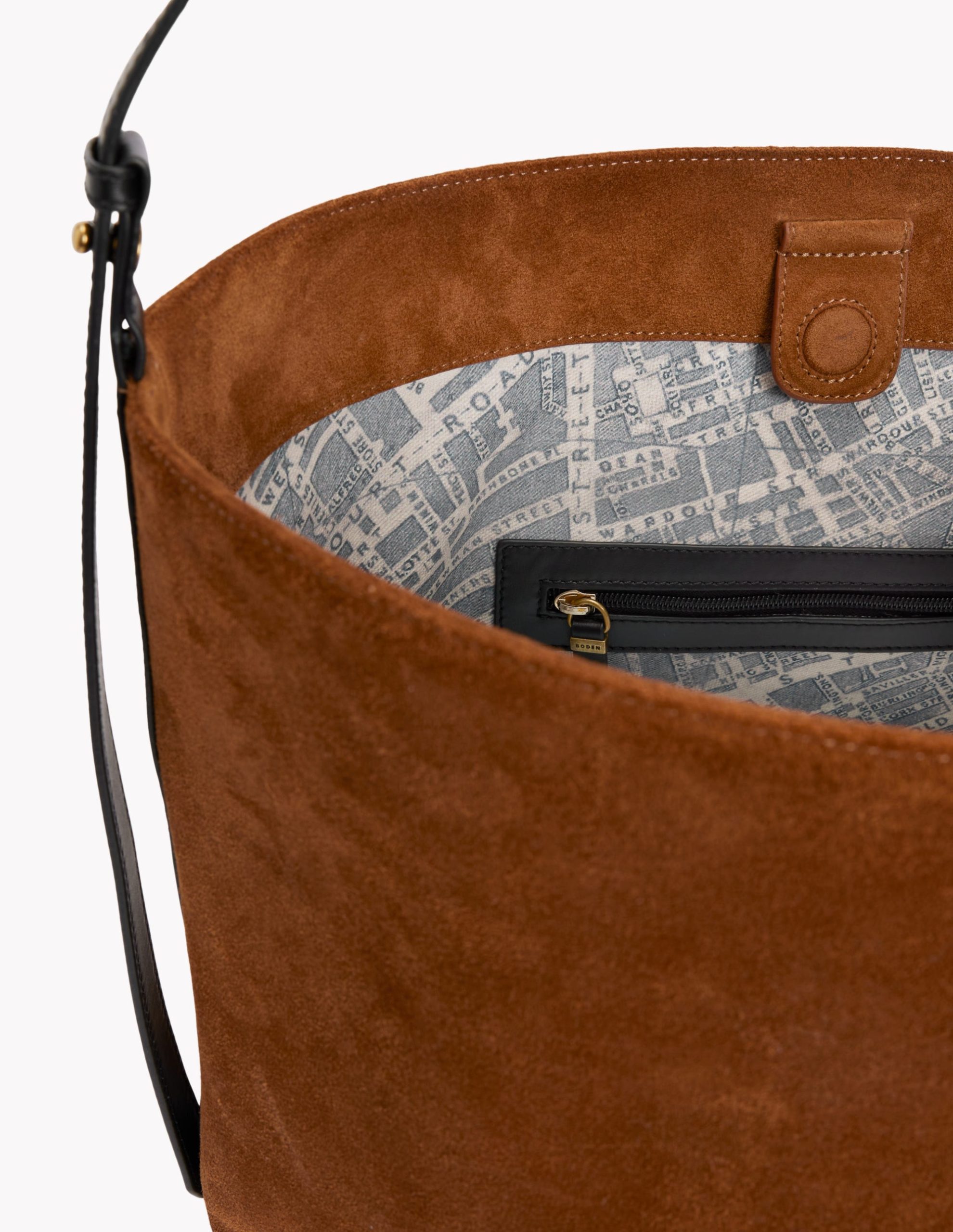 Allegra Medium Slouchy Tote-Tan - Image 5