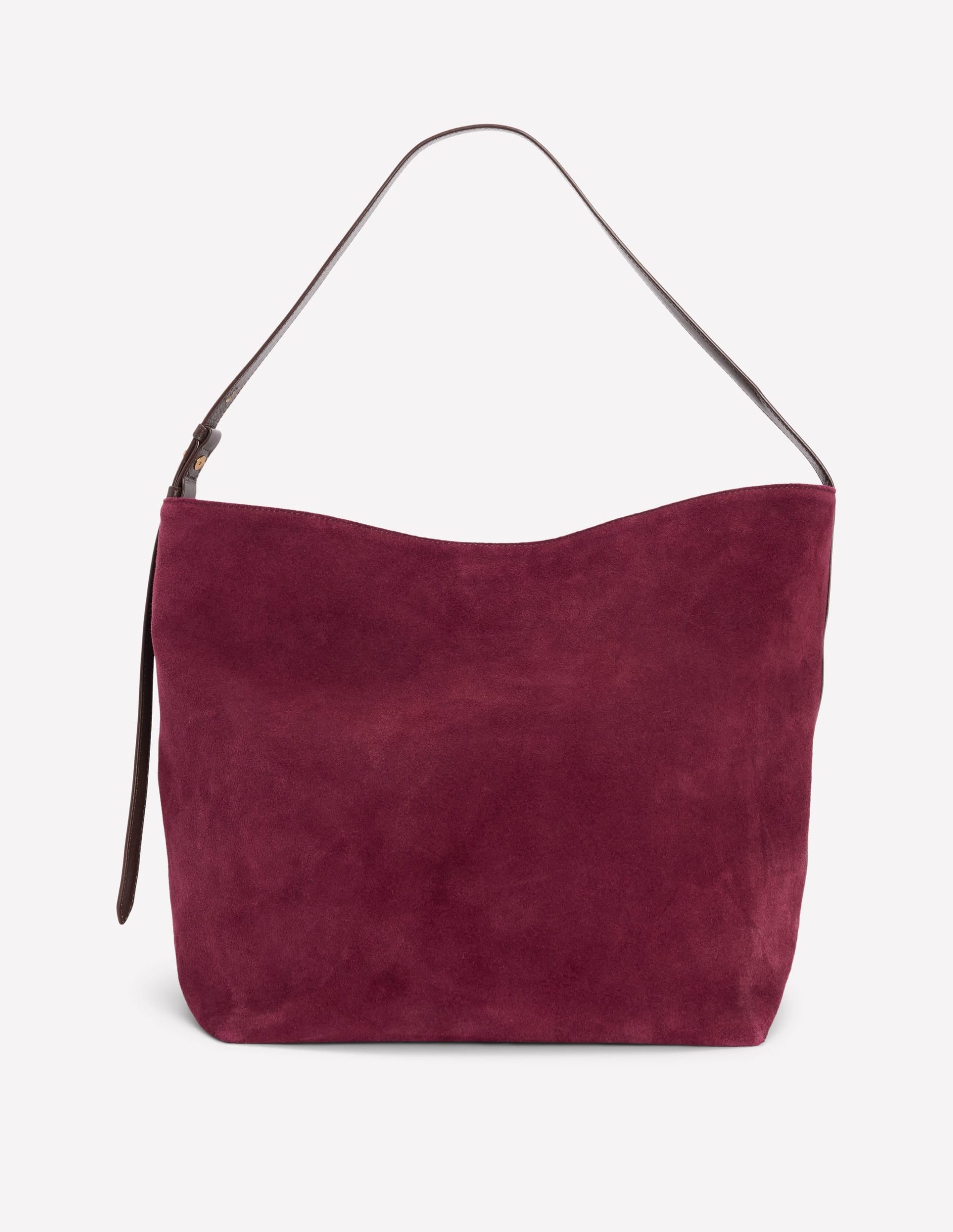 Allegra Medium Slouchy Tote-Burgundy - Image 3