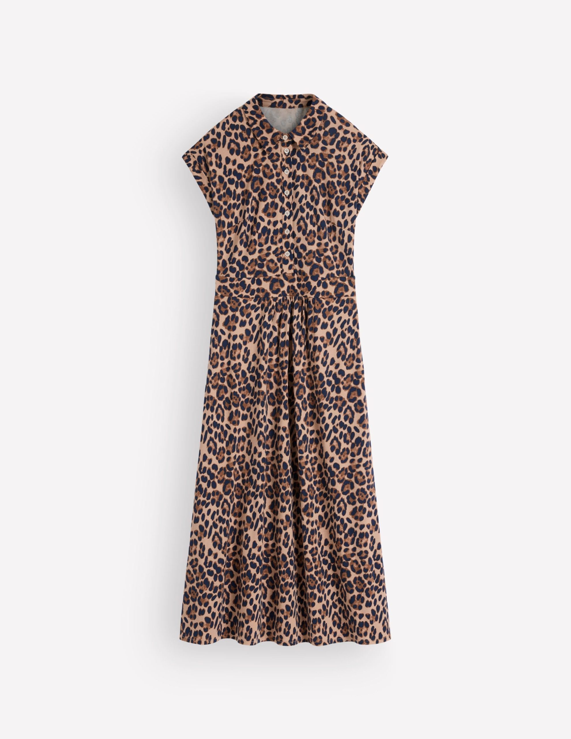 Fae Jersey Shirt Dress-Multi. Brushed Animal - Image 7
