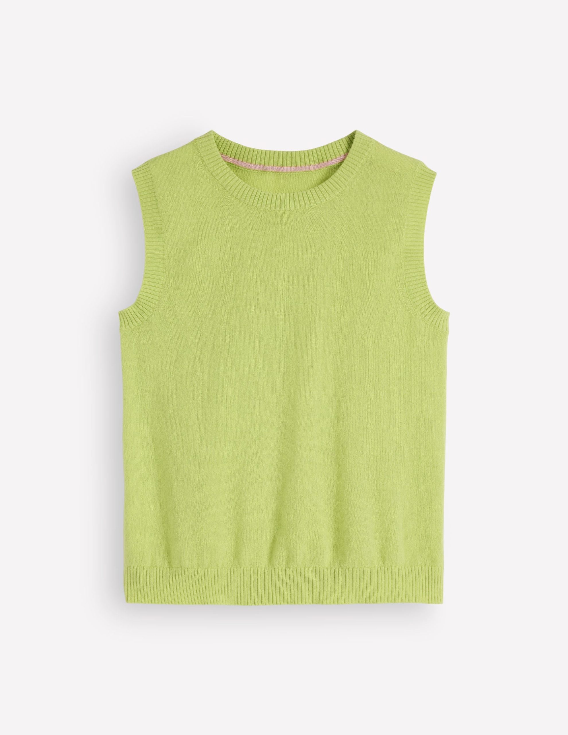 Elsie Cashmere Tank-Sweet Mint - Image 9