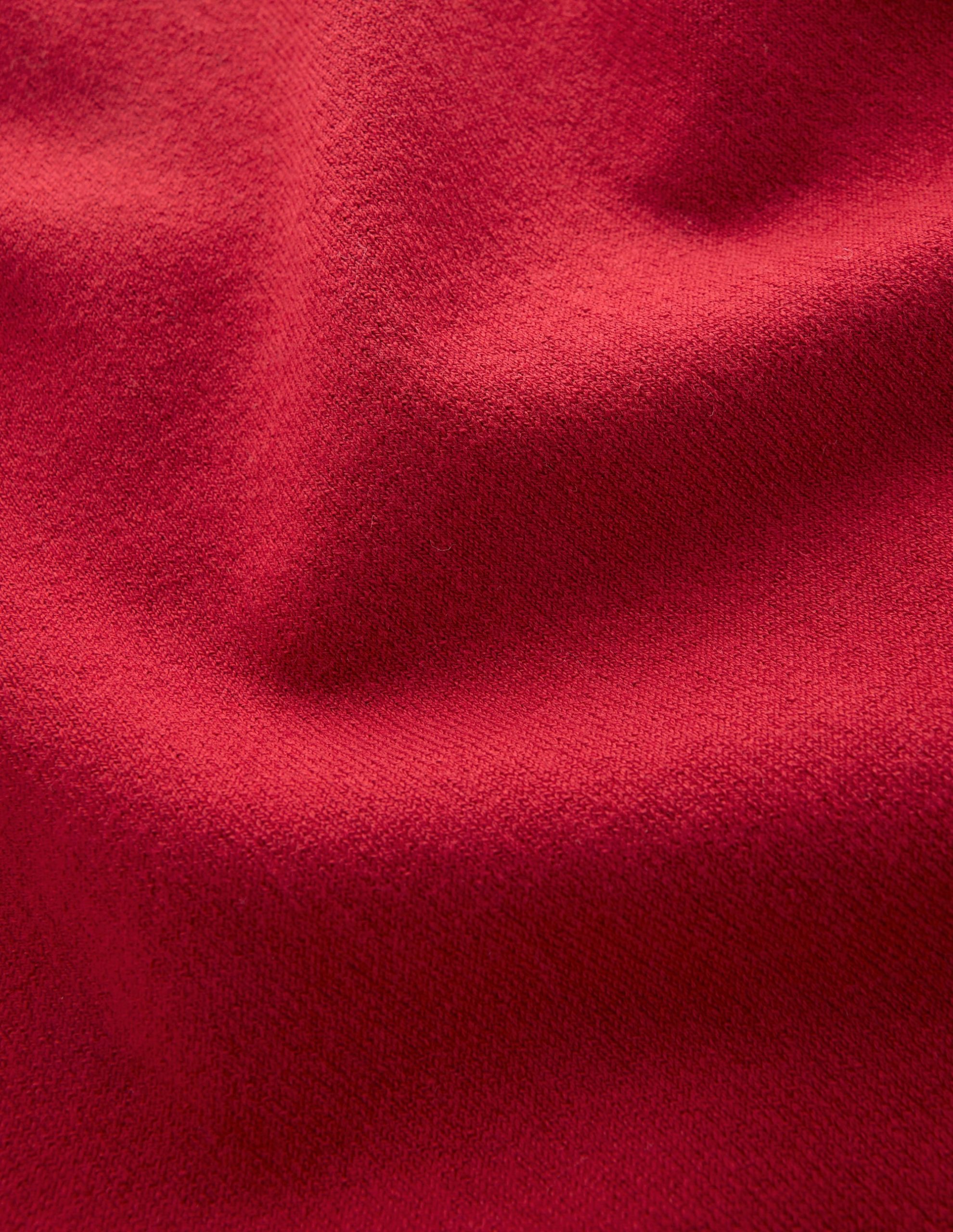 Camilla Cotton Crew Sweater-Crimson Red - Image 5