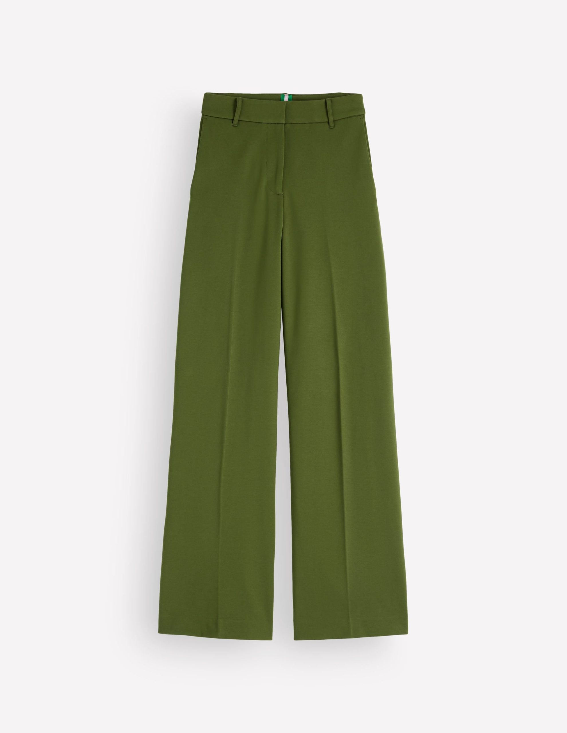 Belgravia Ponte Pants-Forest Green - Image 5