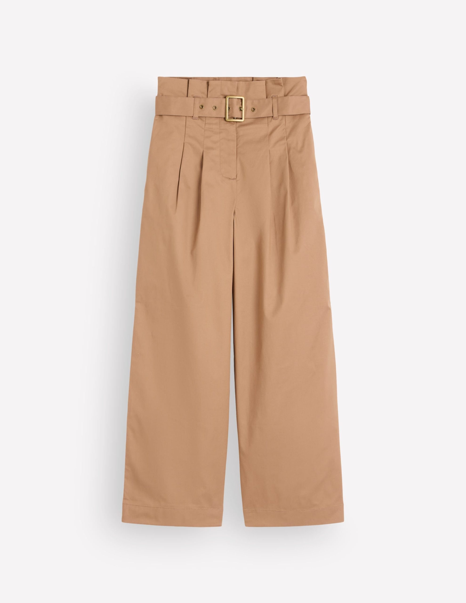 Paperbag Waist Pants-Cappuccino - Image 5