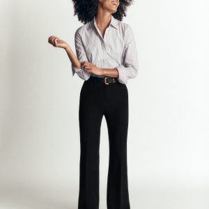 Fitzrovia Tailored Pants-Black