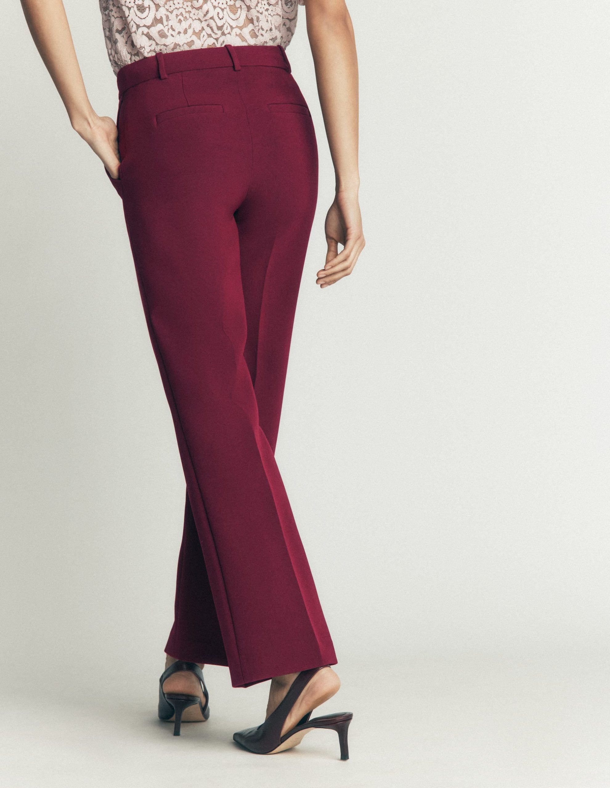 Fitzrovia Tailored Pants-Deep Wisteria - Image 4