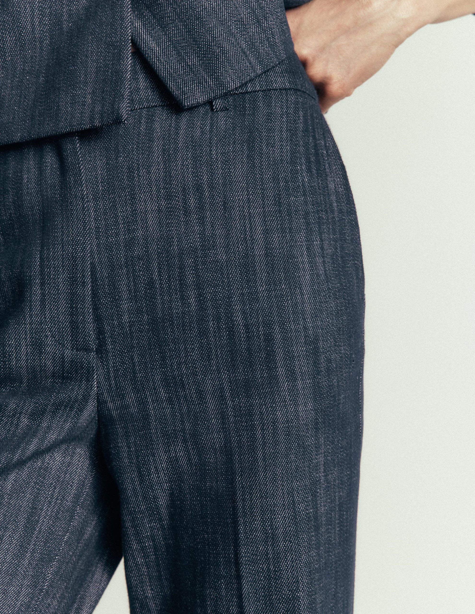 Canonbury Twill 7/8 Pants-Indigo - Image 5