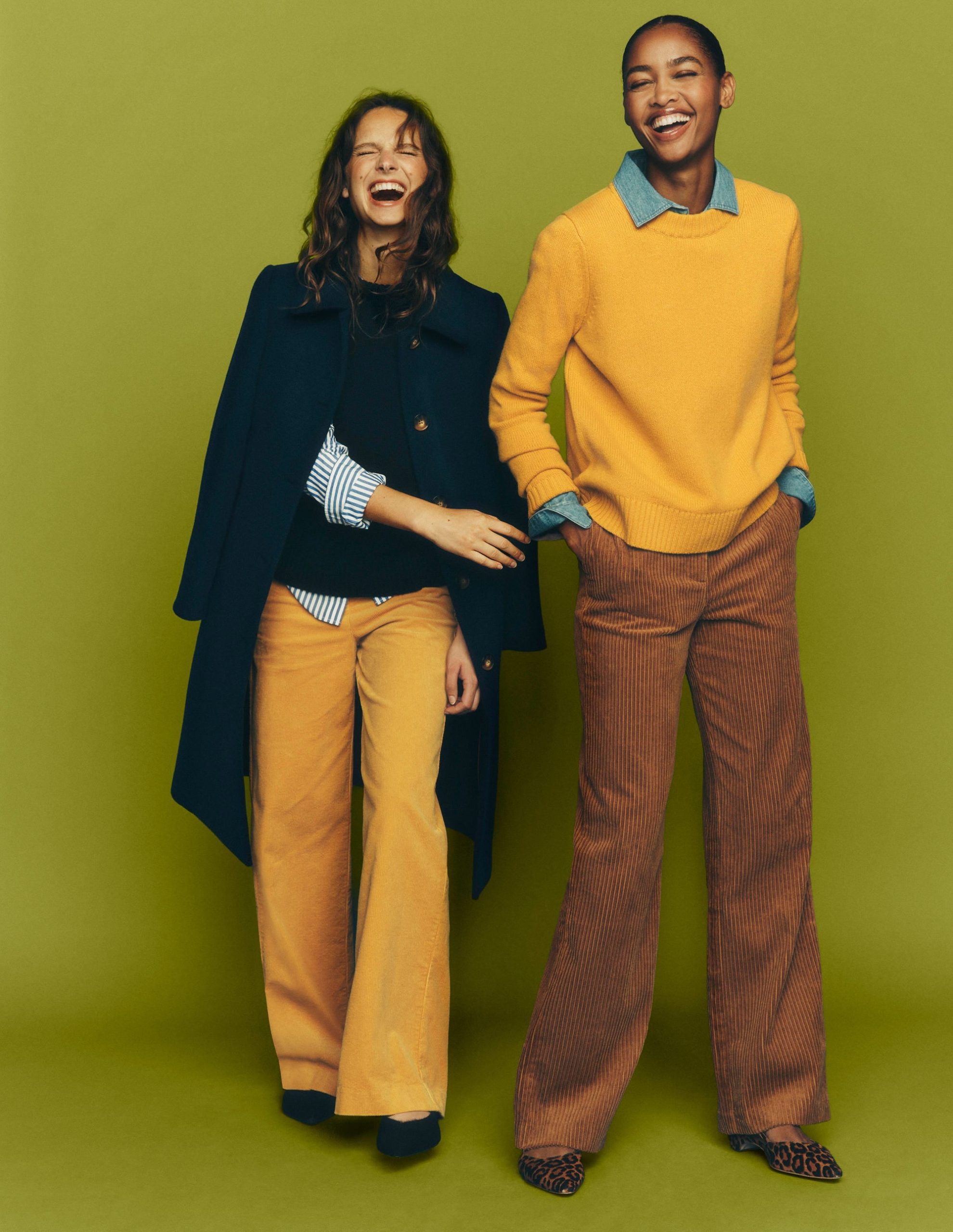 Belgravia Cord Pants-Golden Rye - Image 2