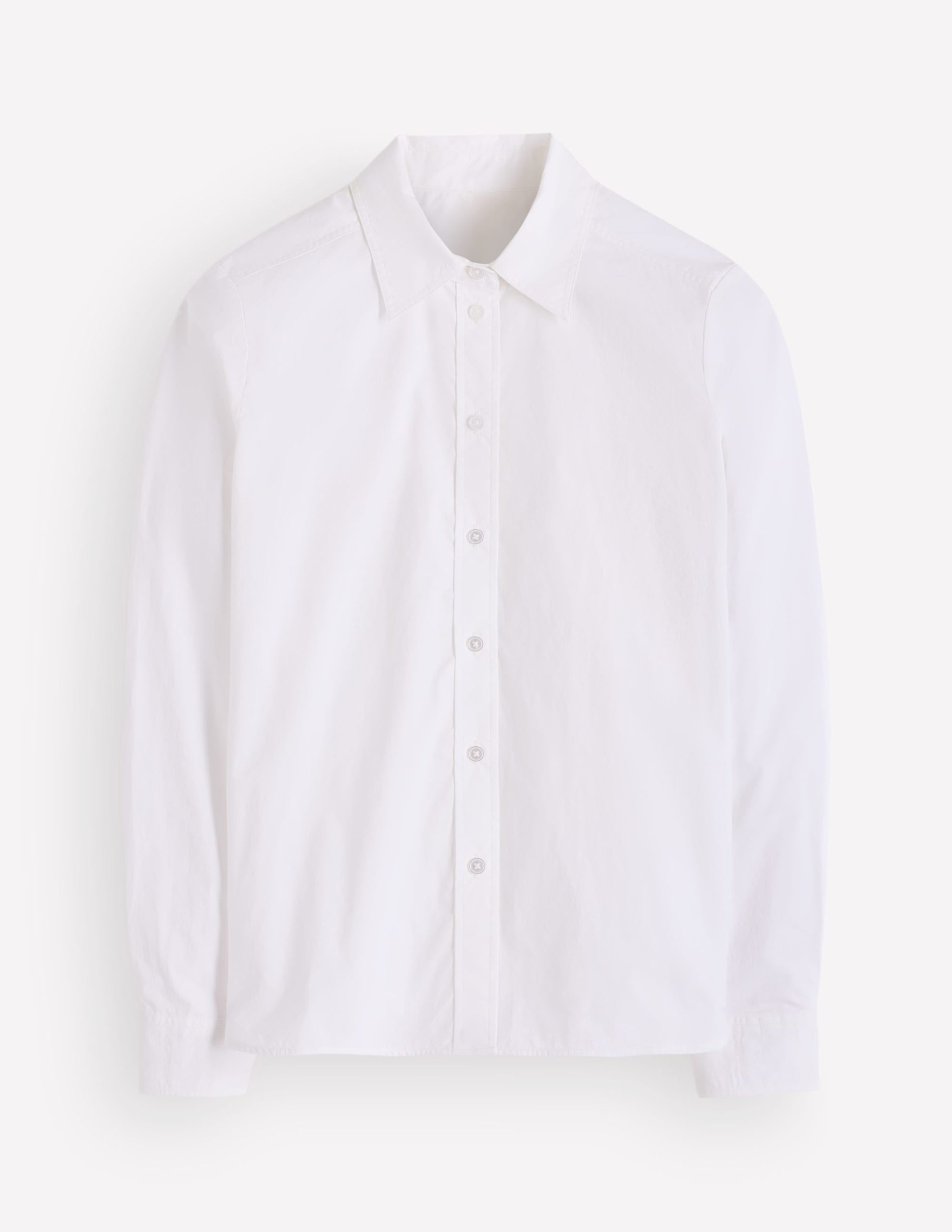 The New Sienna Cotton Shirt-White - Image 5