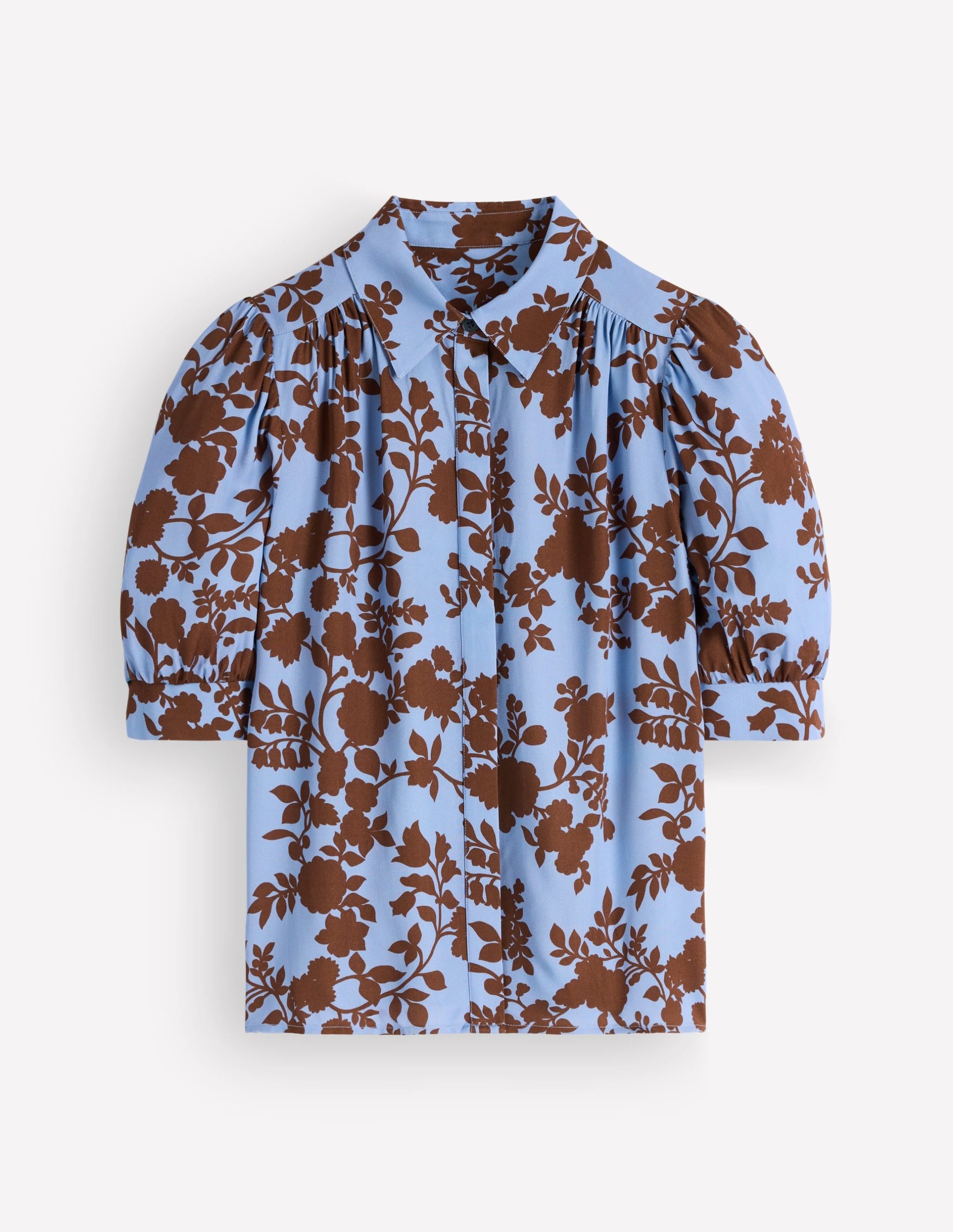 Penelope Viscose Top-Forget Me Not. Bouquet Breeze - Image 6