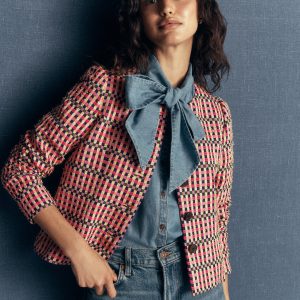 Salisbury Puff Sleeve Jacket-Multi