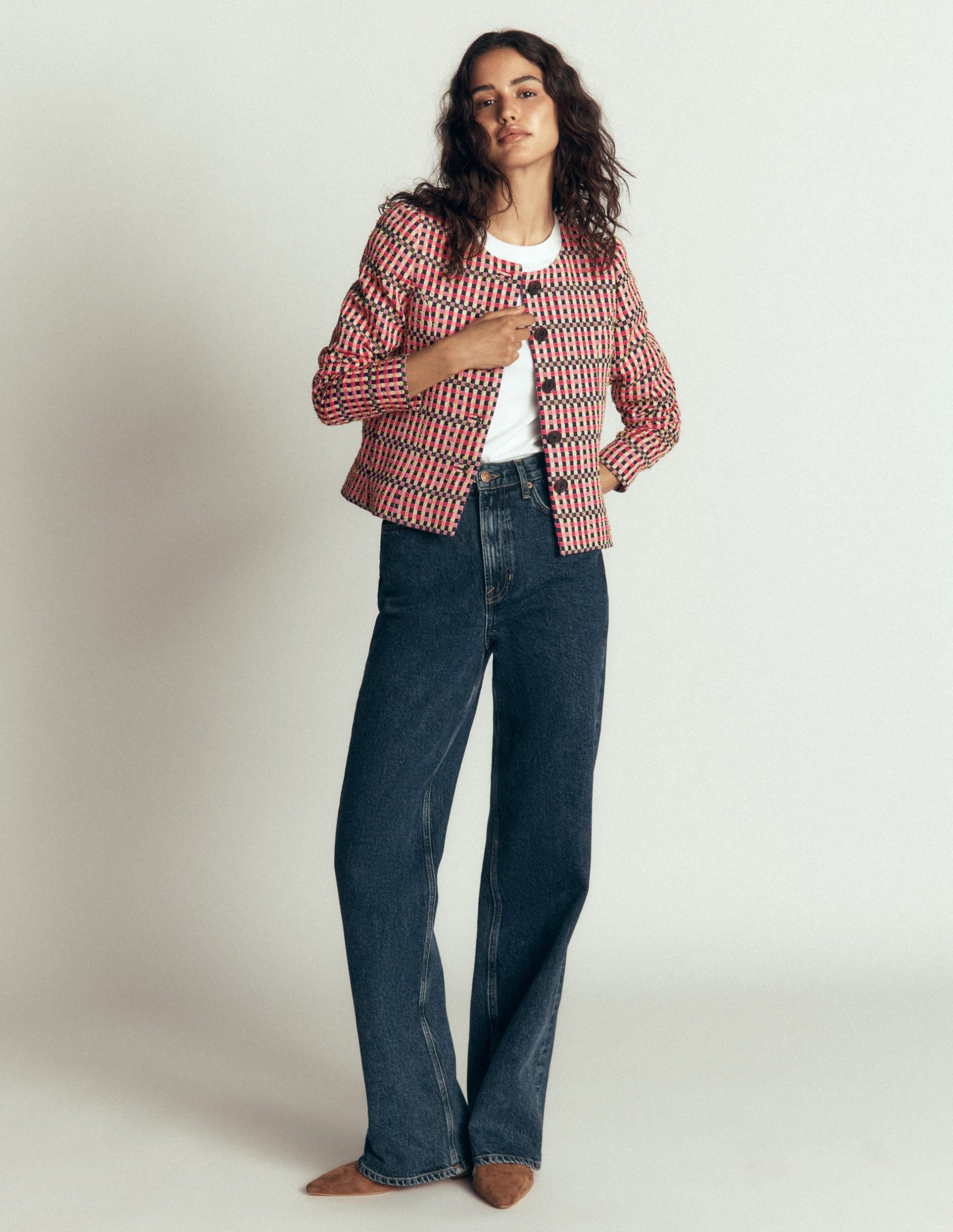 Salisbury Puff Sleeve Jacket-Multi - Image 4
