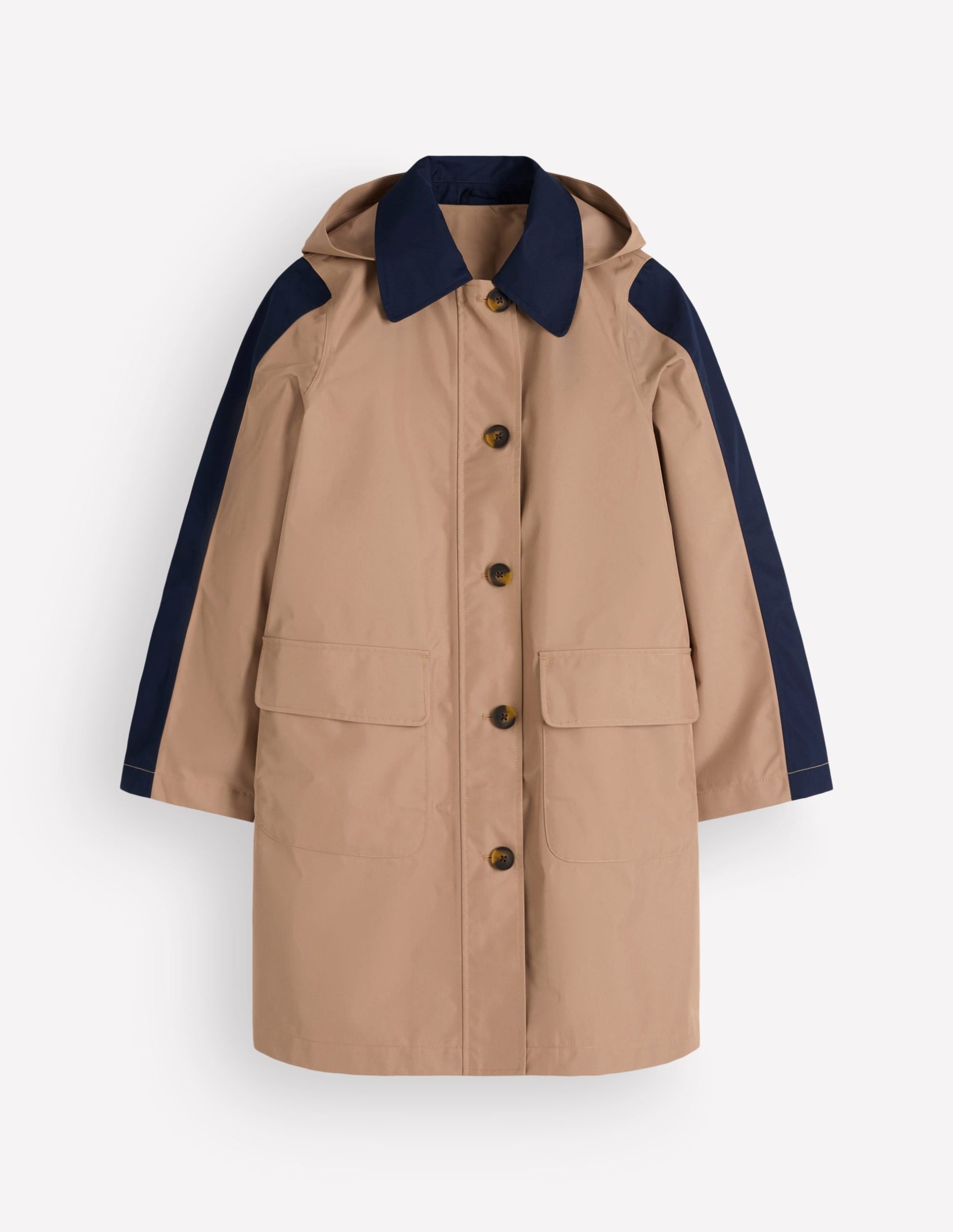 Colour block Raincoat-Amphora - Image 5