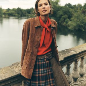 Fife Suede Chore Jacket-Tan
