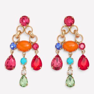 Mega Jewel Earrings-Multi