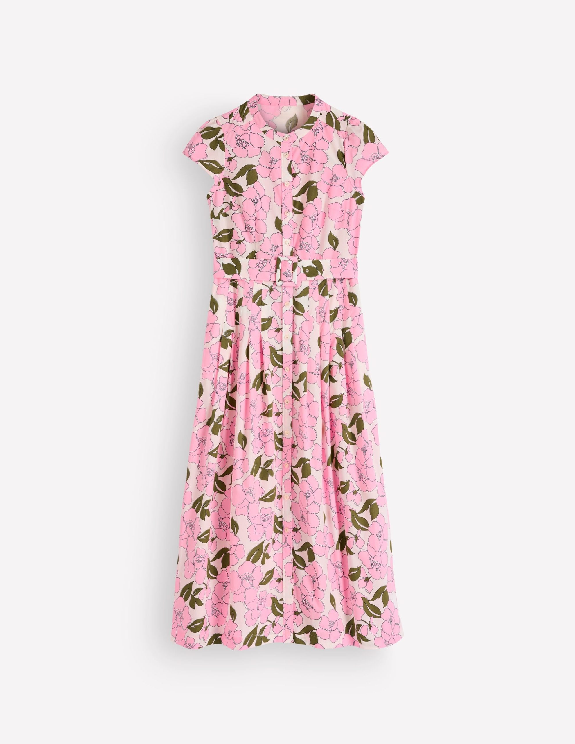 Arabella Cotton Maxi Dress-Pink Radiant Bloom - Image 8