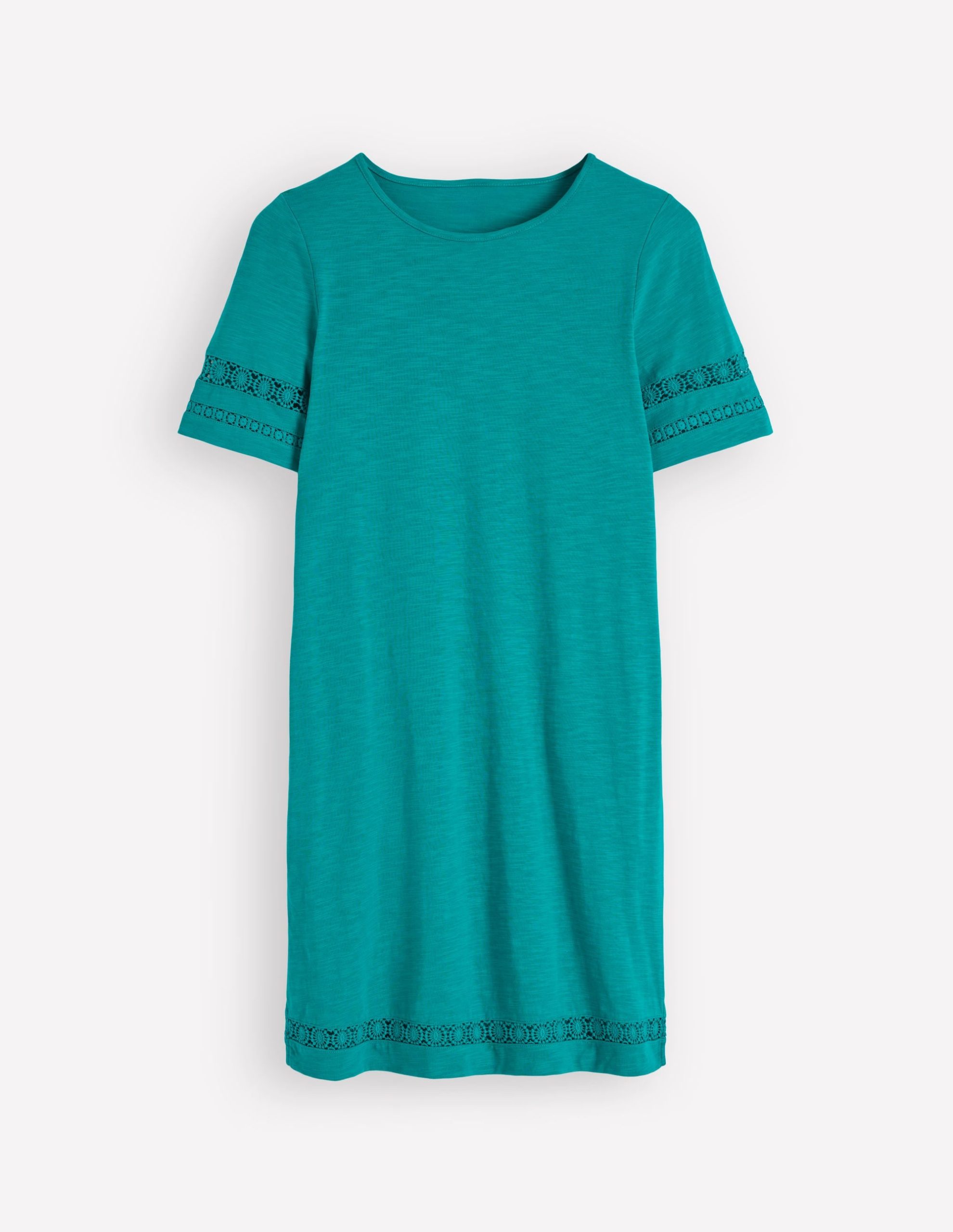 Hattie Jersey T-shirt Dress-Glaze Blue - Image 6