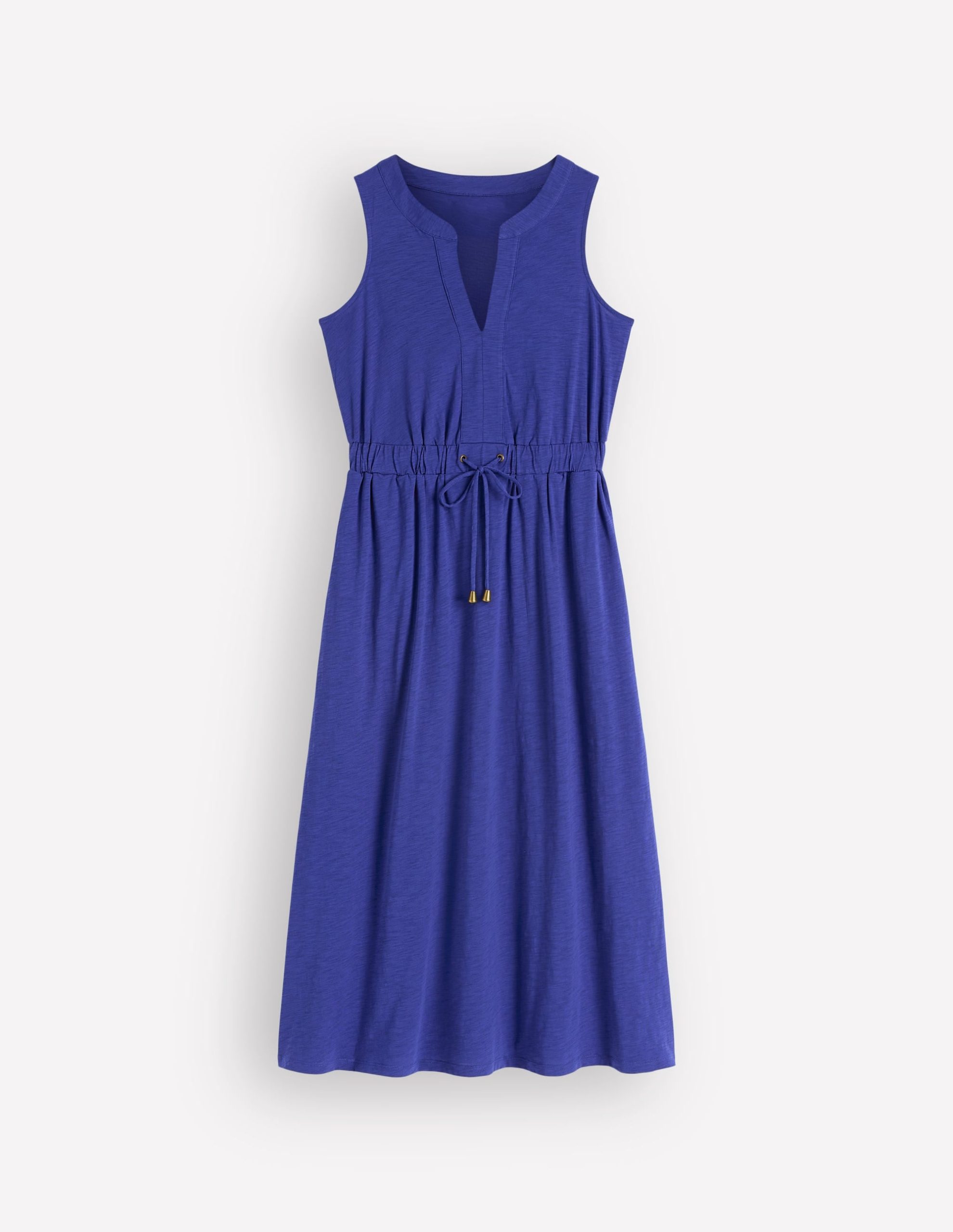 Delphine Midi Sleeveless Dress-Sapphire Blue - Image 7