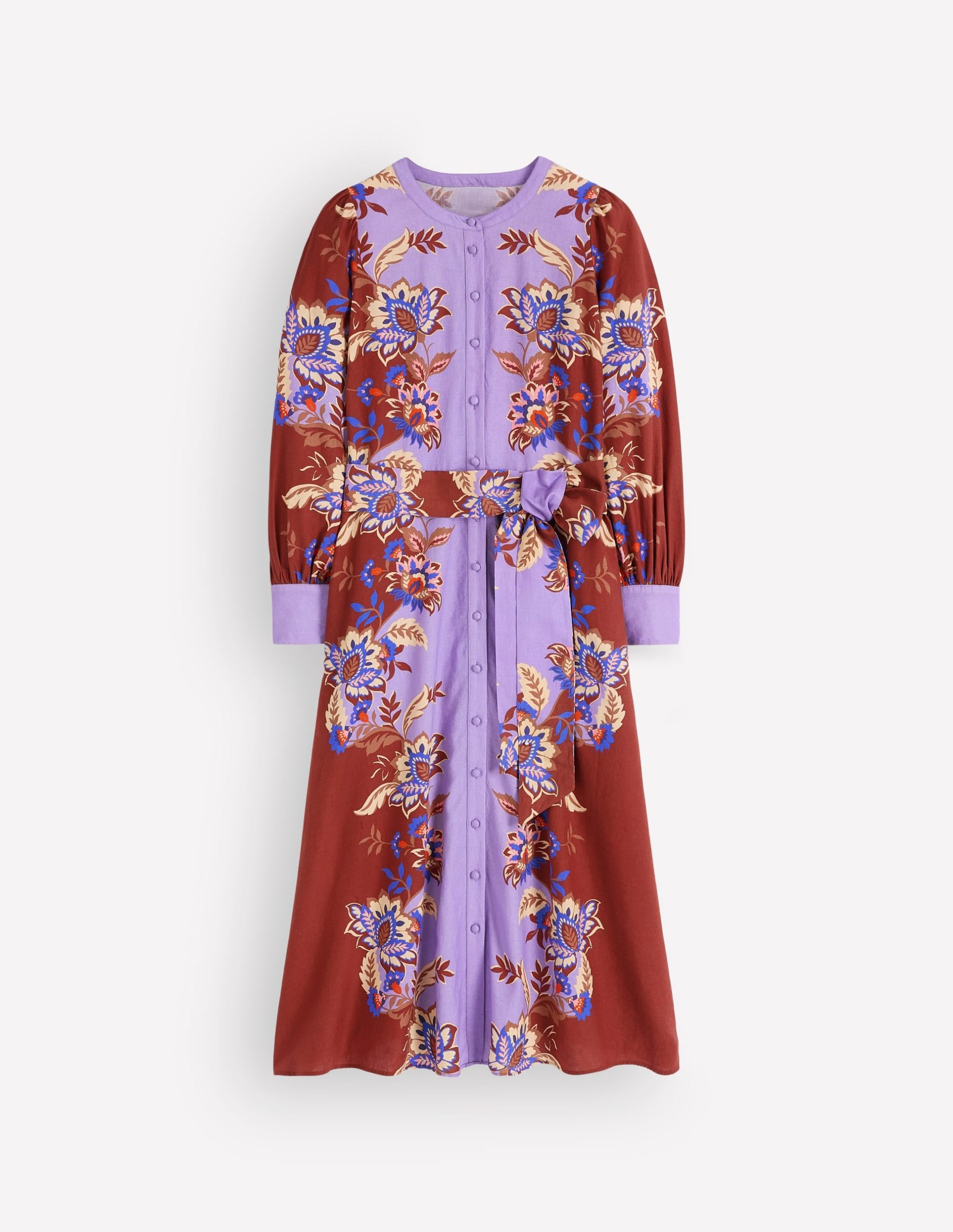 Blouson Sleeve Occasion Dress-Multi. Super Bloom - Image 7