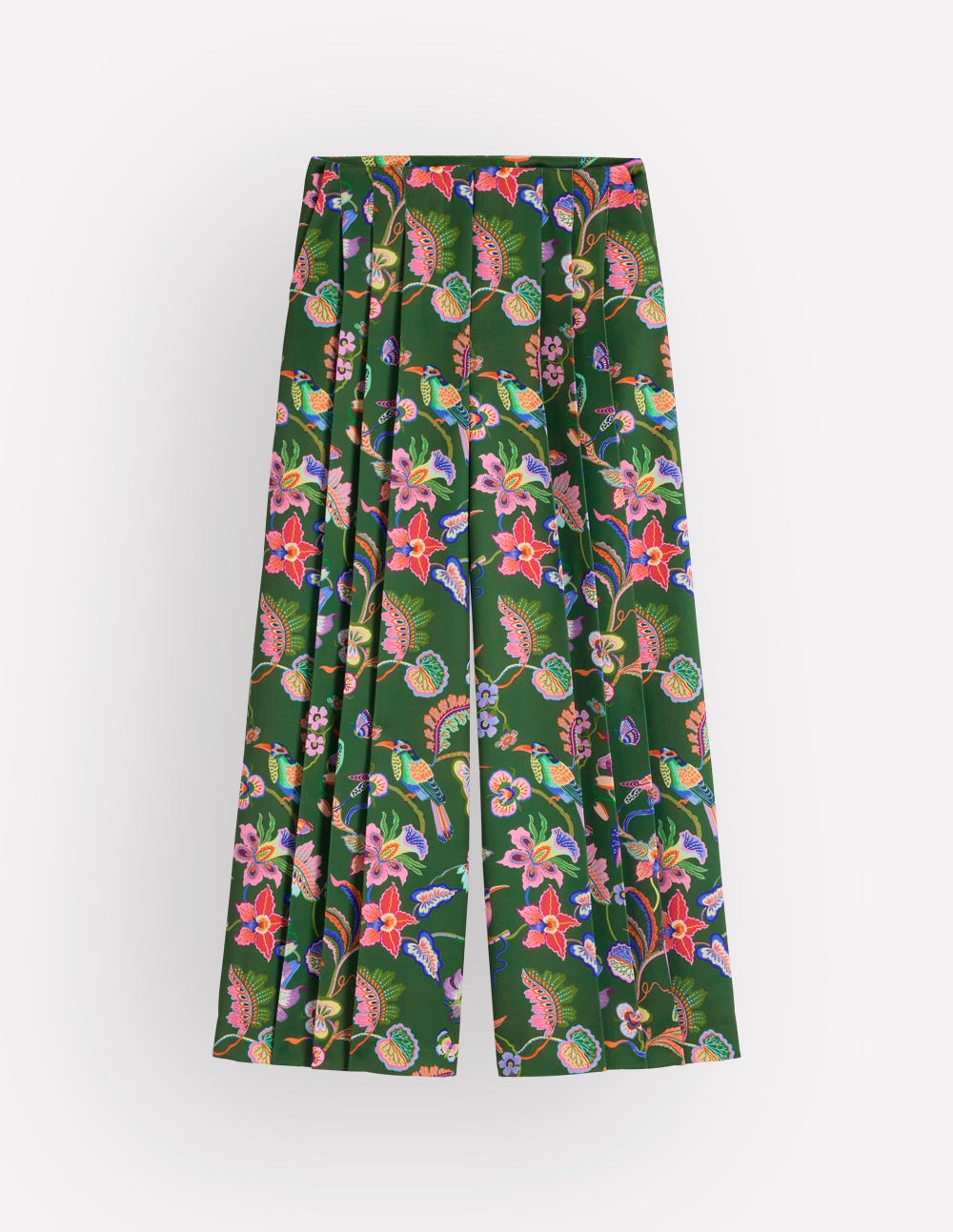 Regent Wide Leg Pants-Hunter Green. Orchid Canopy - Image 7
