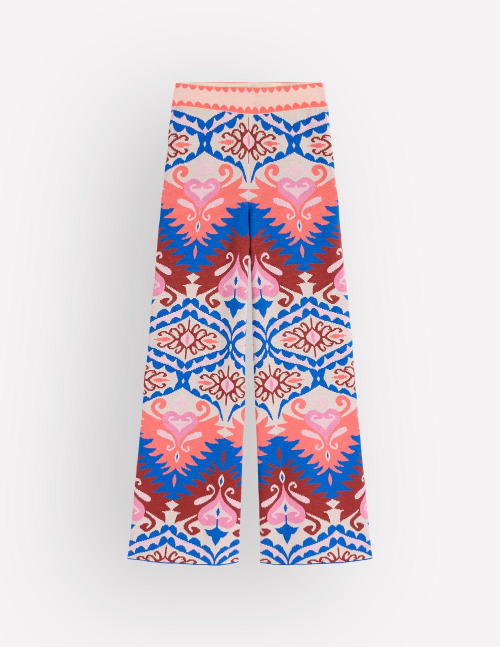 Jacquard Knitted Pants-Multi Aztec - Image 10