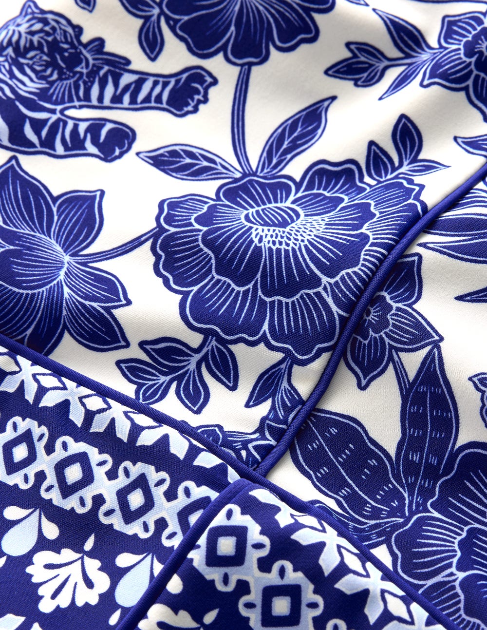 Rhodes Cup Sized Swimsuit-Mazarine Blue. Paradise - Image 7