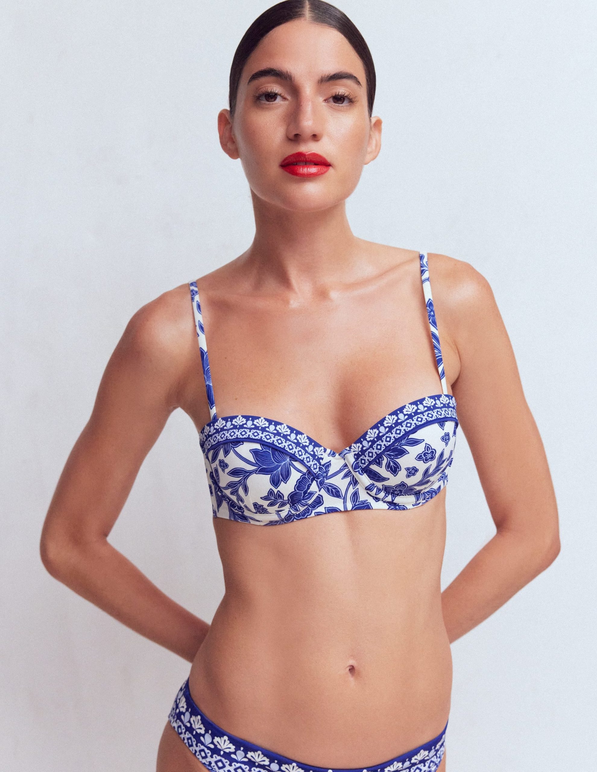 Rhodes Cup Sized Bikini Top-Mazarine Blue. Tigers Paradise - Image 4