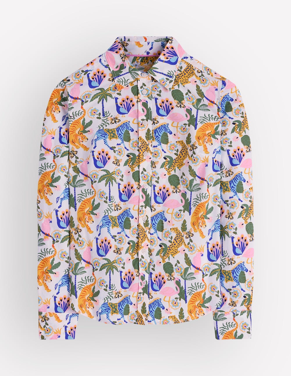 Sienna Cotton Shirt-Multi. Tropical Safari - Image 6